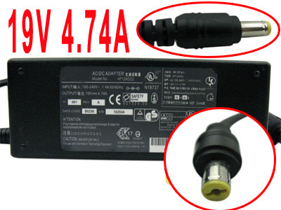 Third-Party Replacement & Compatible AC Adapter for acer 19v 4.74a 90w 5.5mm*1.7mm  Laptop